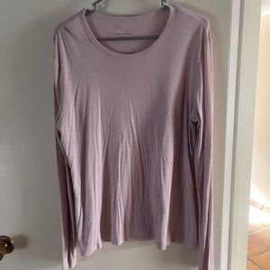 Well loved Tory Burch Sport long sleeved pink top XL